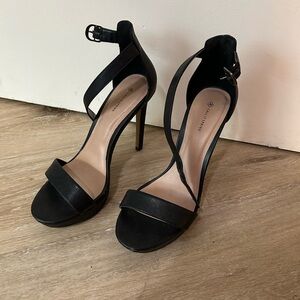 Call it Spring Black Heels